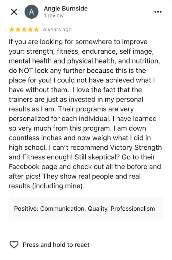 Angie Burnside's review